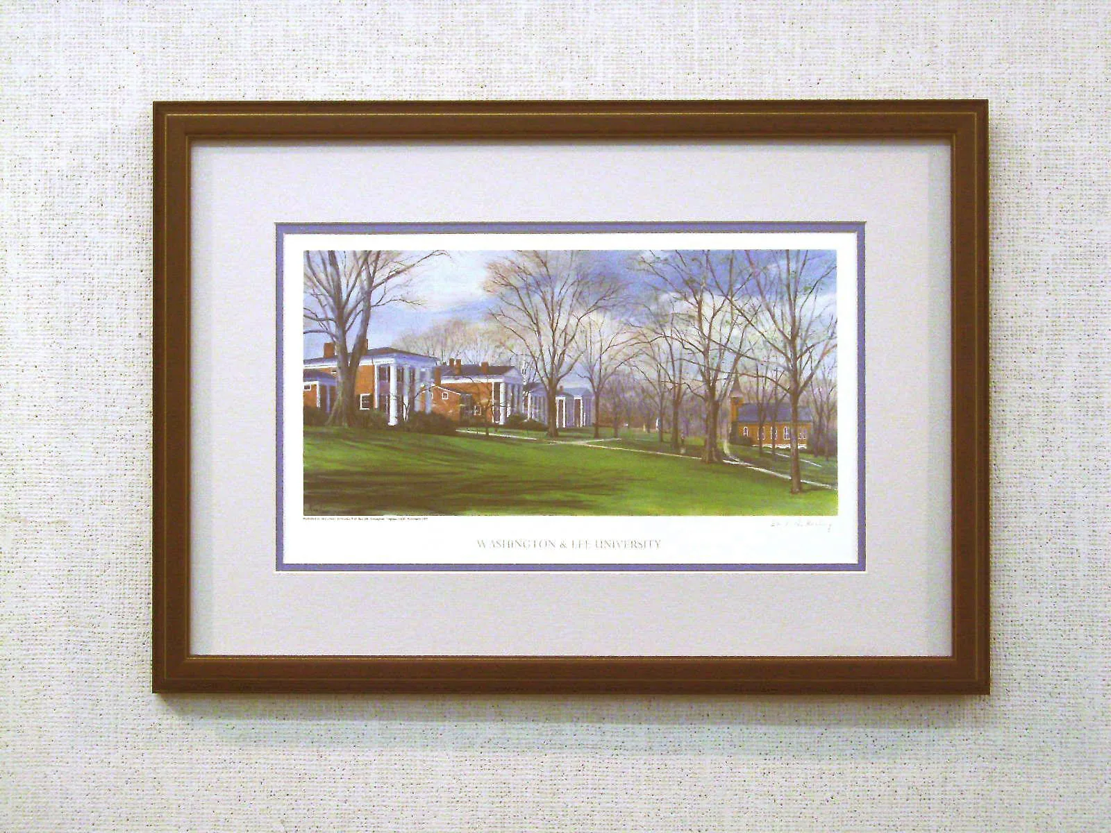 Washington and Lee University Spring